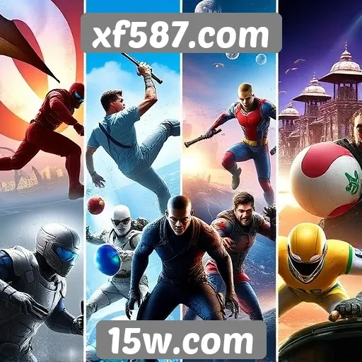 Comparativo entre jogos populares no site xf587.com